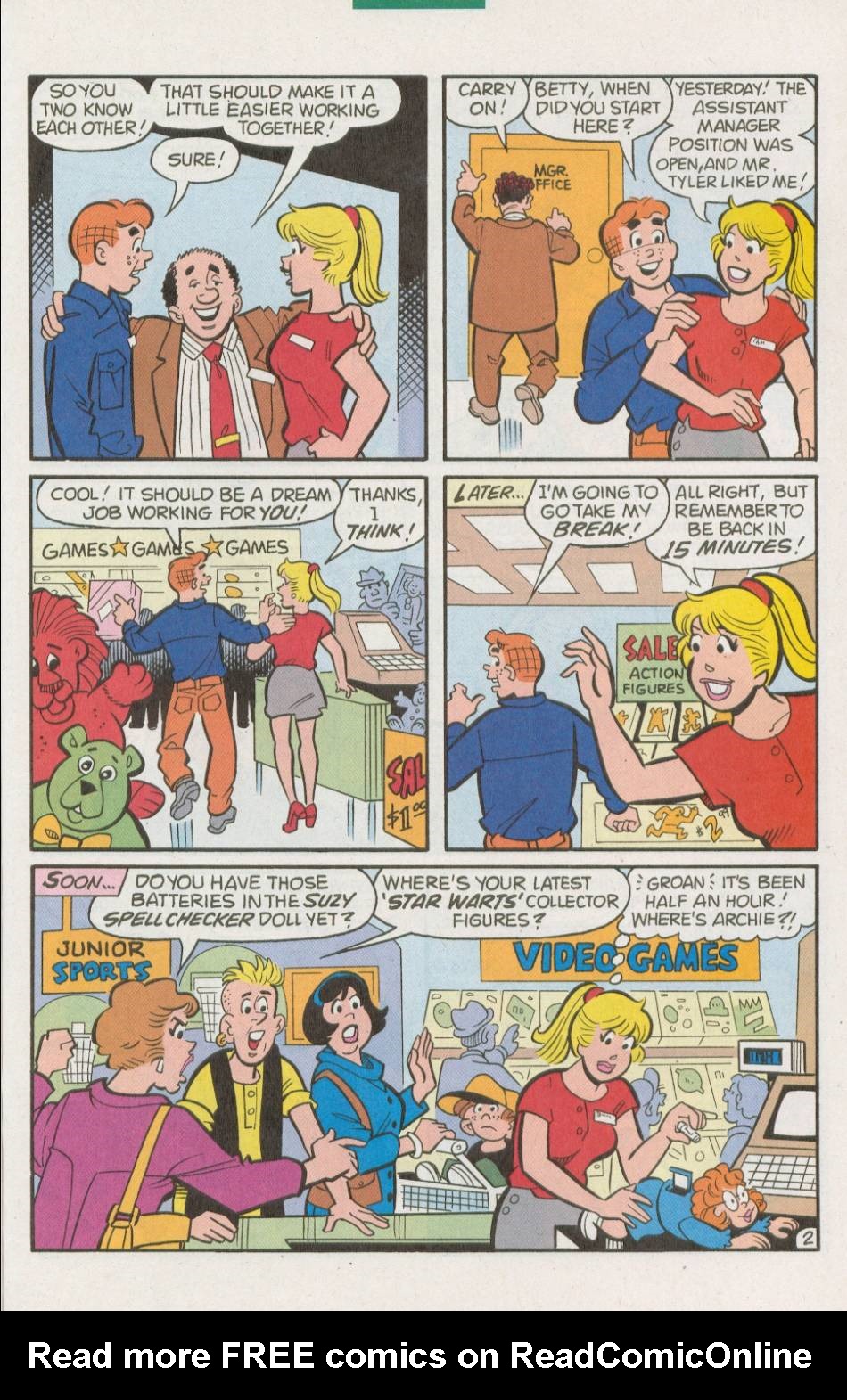 Read online Betty comic -  Issue #100 - 19