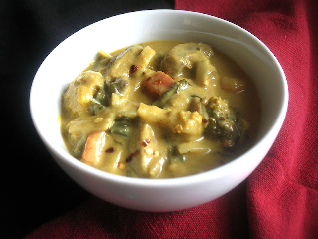 Malaysian Curry Vegetable Soup (Laksa)