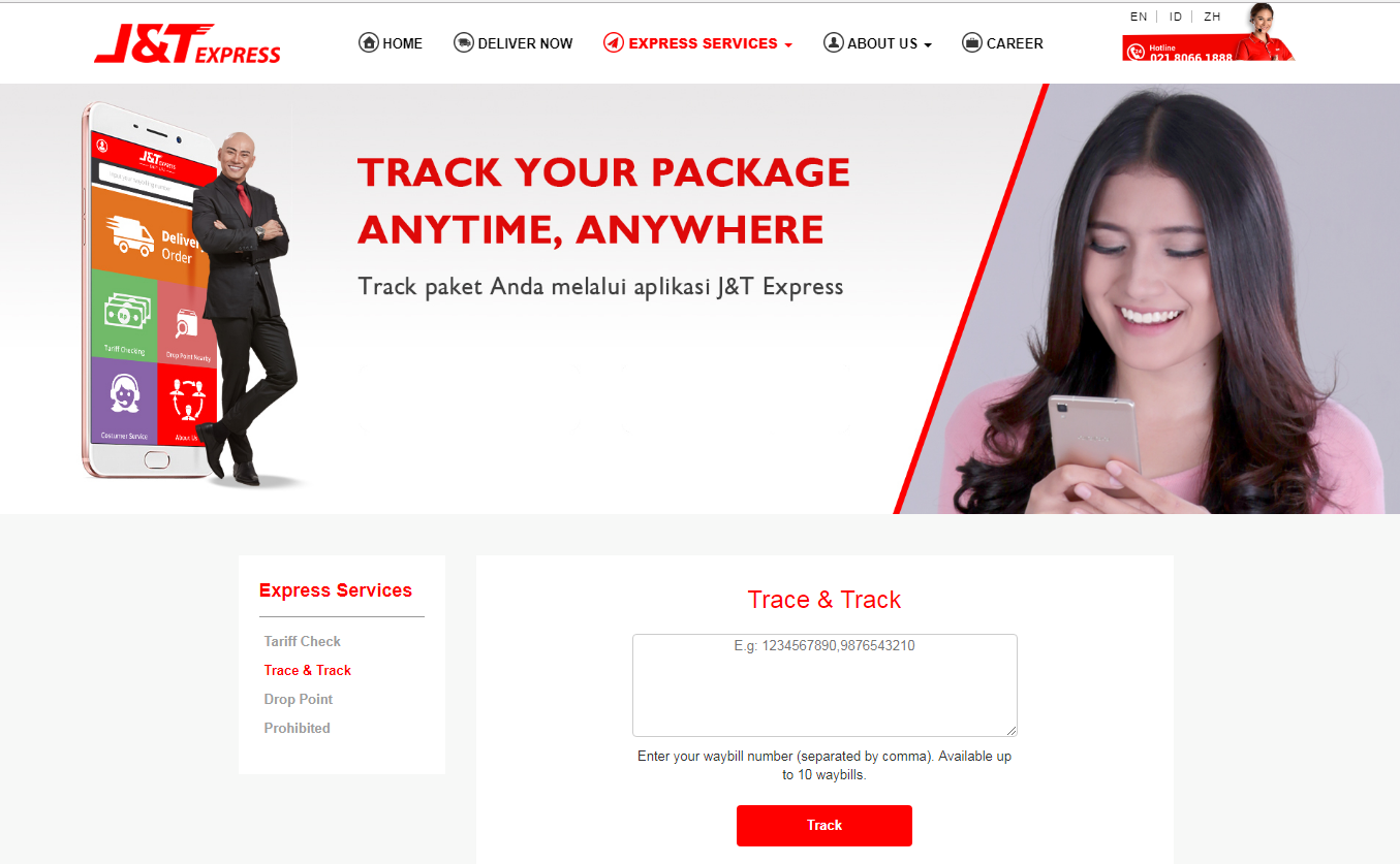 Cara Track Nomor Resi J&T Express Dengan Mudah