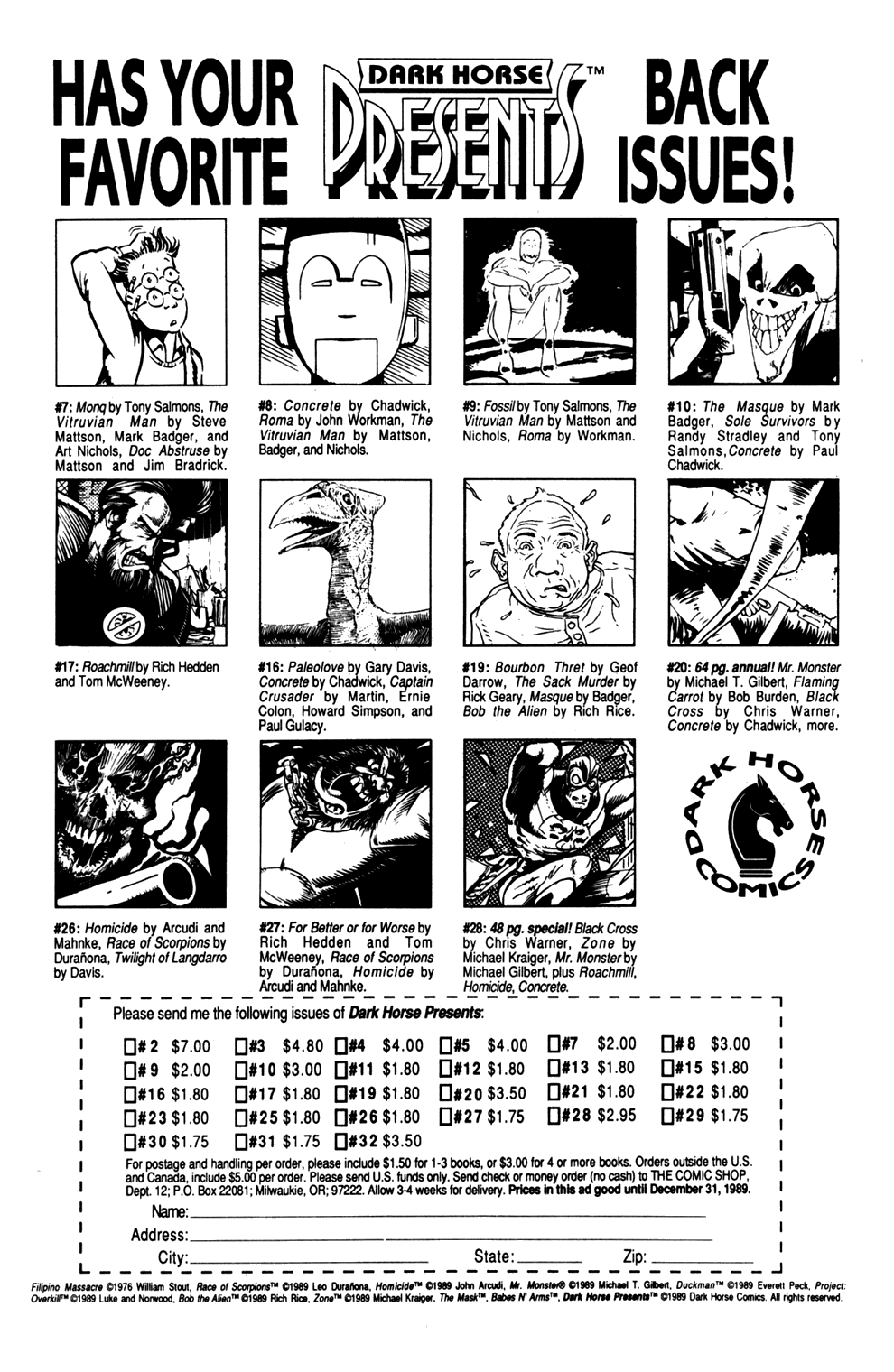 Dark Horse Presents (1986) Issue #37 #42 - English 33 Dark Horse Presents (1986) Issue #37 #42 - English 33