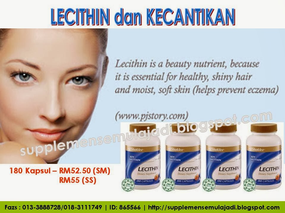 Kedai Supplemen Semulajadi Shaklee Kebaikan Lecithin Shaklee