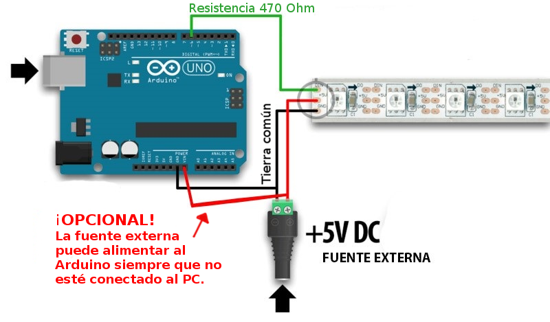 Conectar Tira Led Arduino - henrinodo721