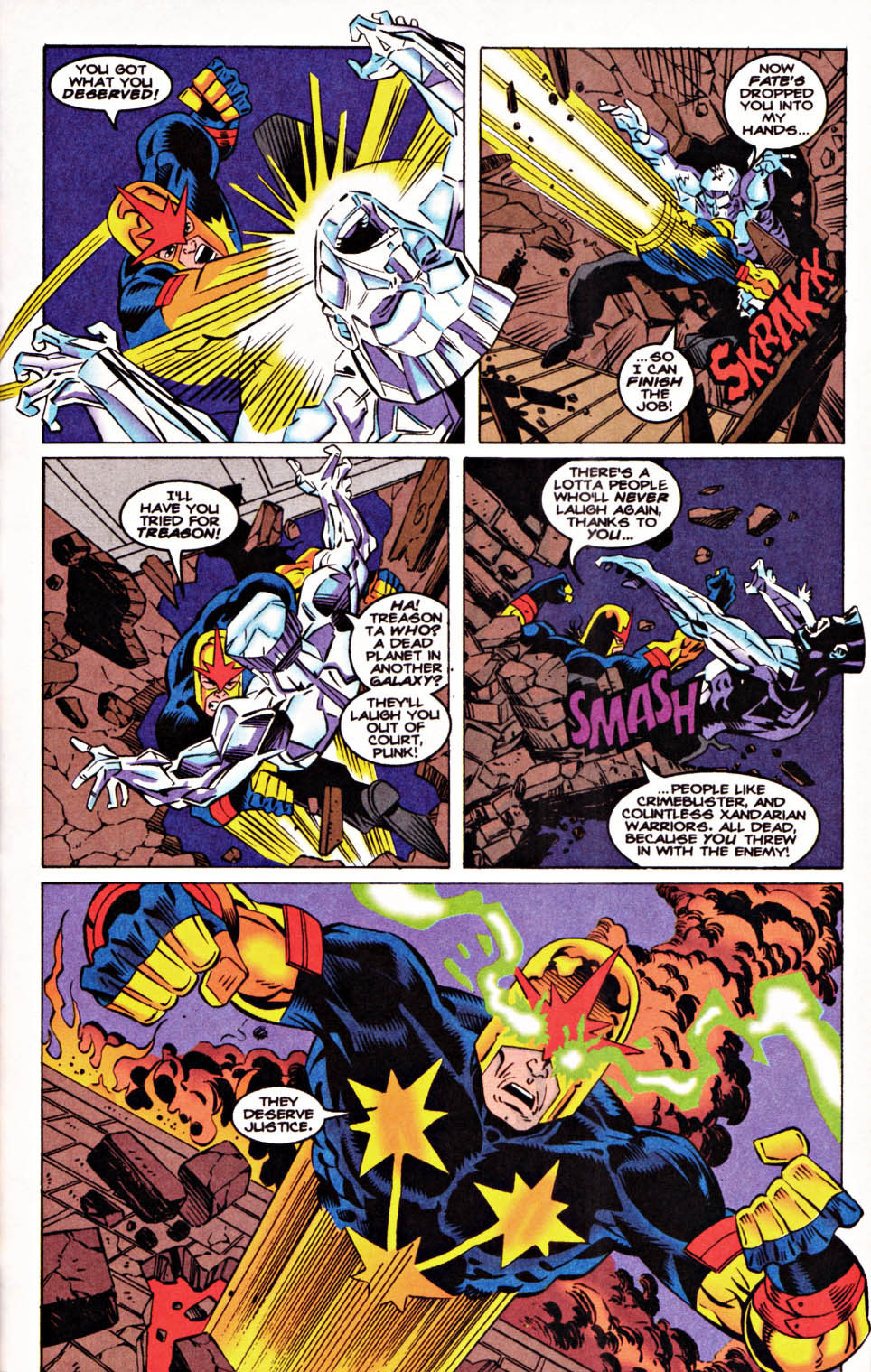 Read online Nova (1994) comic -  Issue #10 - 11