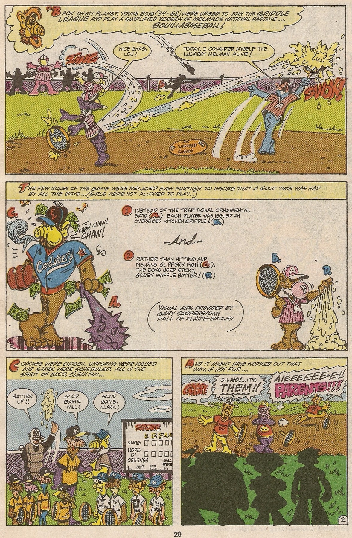 Read online ALF comic -  Issue #46 - 21