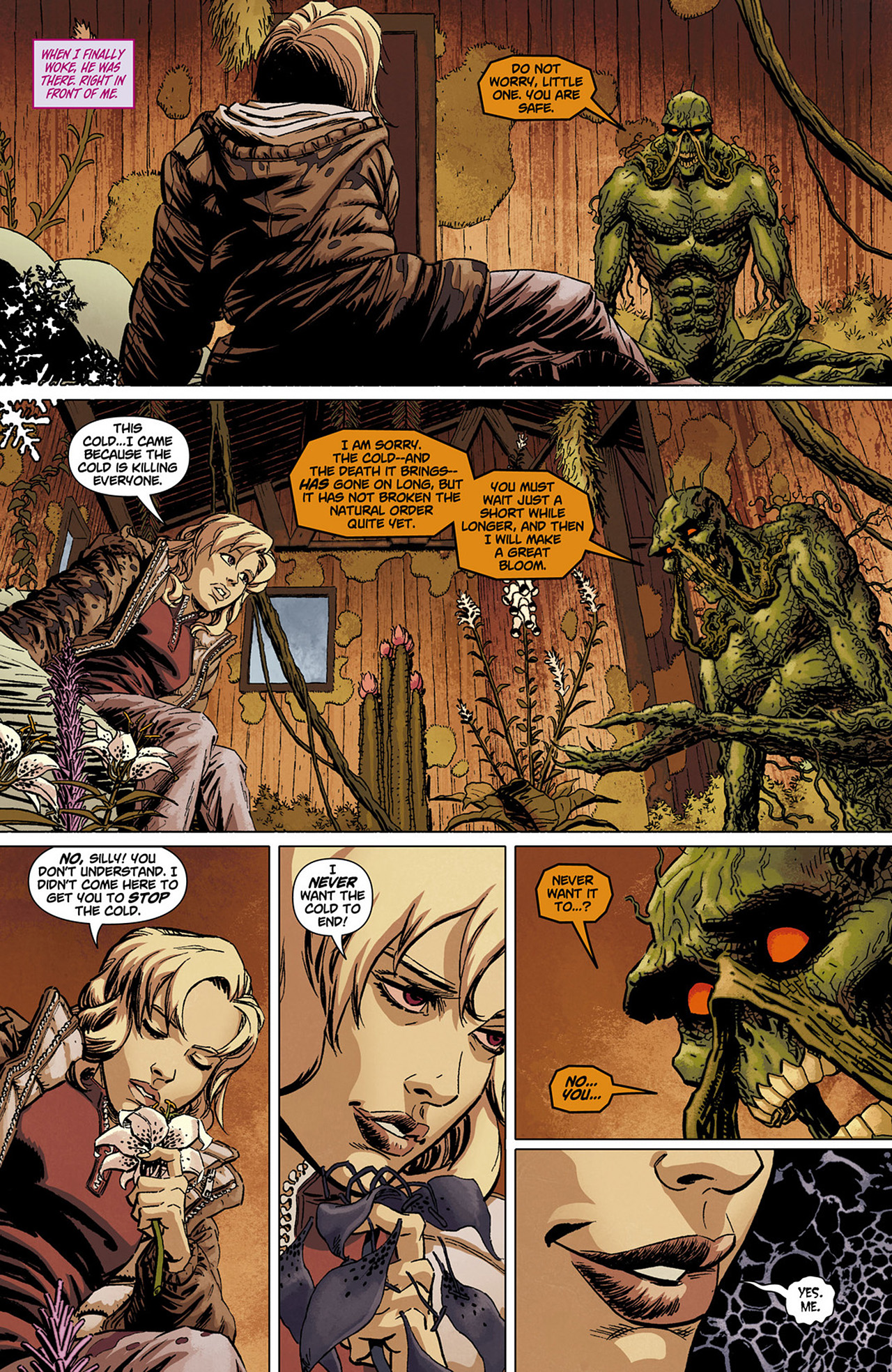 Read online Swamp Thing (2011) comic -  Issue #0 - 4