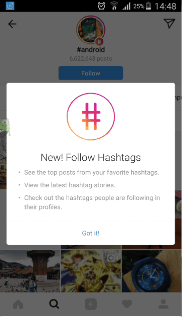كيف تتابع الهاشتاج في الانستقرام Instagram Hashtags ميزة جديدة