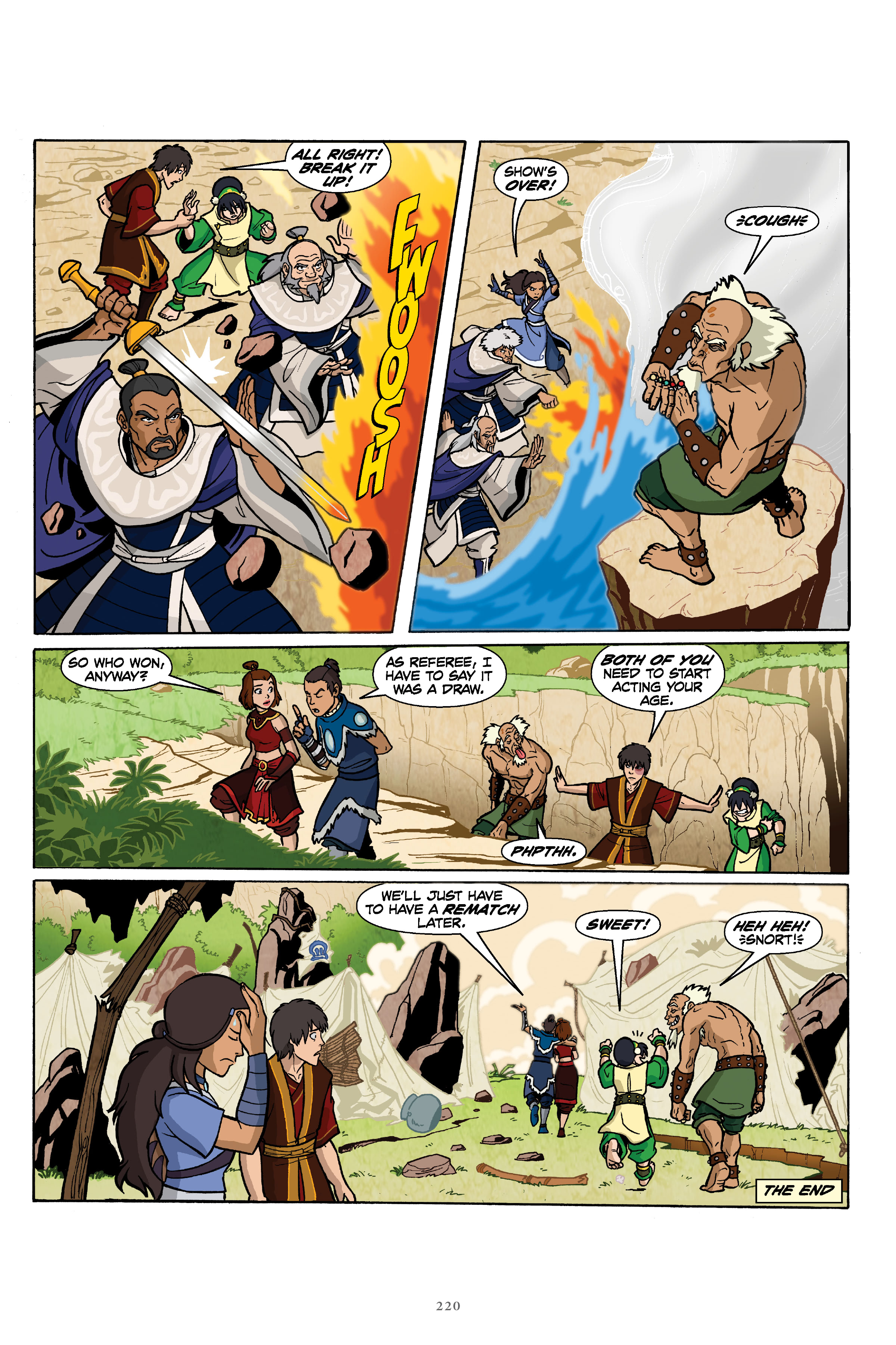 Read online Nickelodeon Avatar: The Last Airbender–The Lost Adventures & Team Avatar Tales Library Edition comic -  Issue # TPB (Part 3) - 22