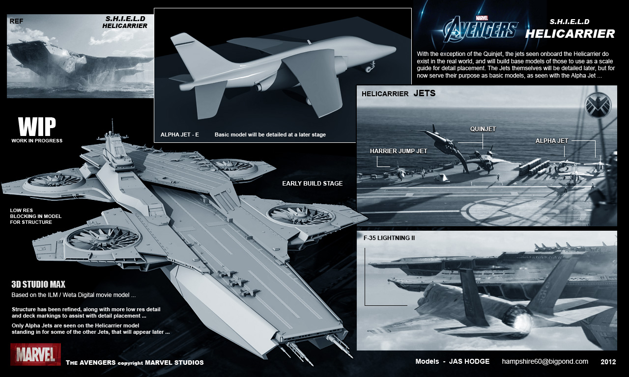 coruscant-shreyash: The Avengers S.H.I.E.L.D. Helicarrier