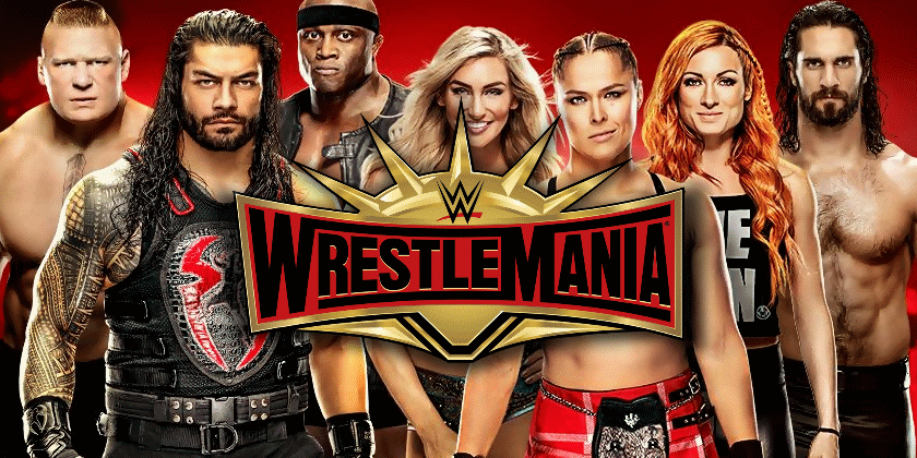 Part Of The WrestleMania 35 Set And Seth Rollins' Entrance Graphics Revealed (Video)