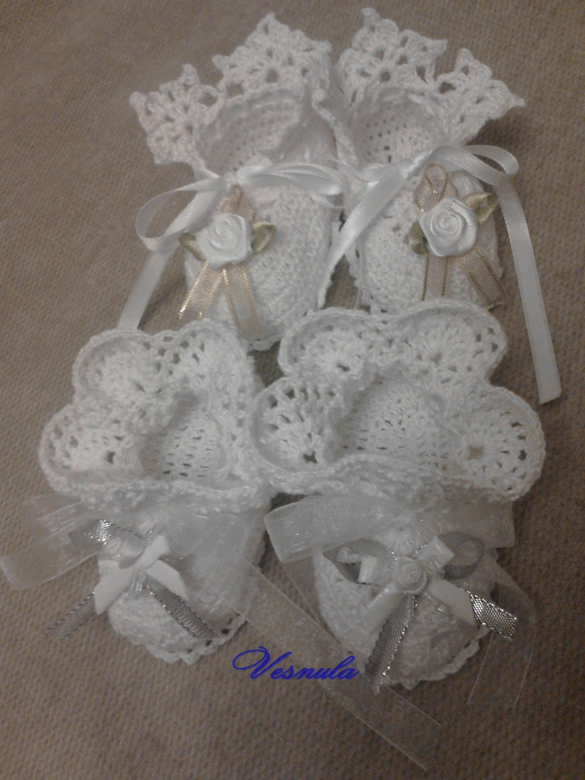 Своими руками от Vesnula: Вязаные пинетки