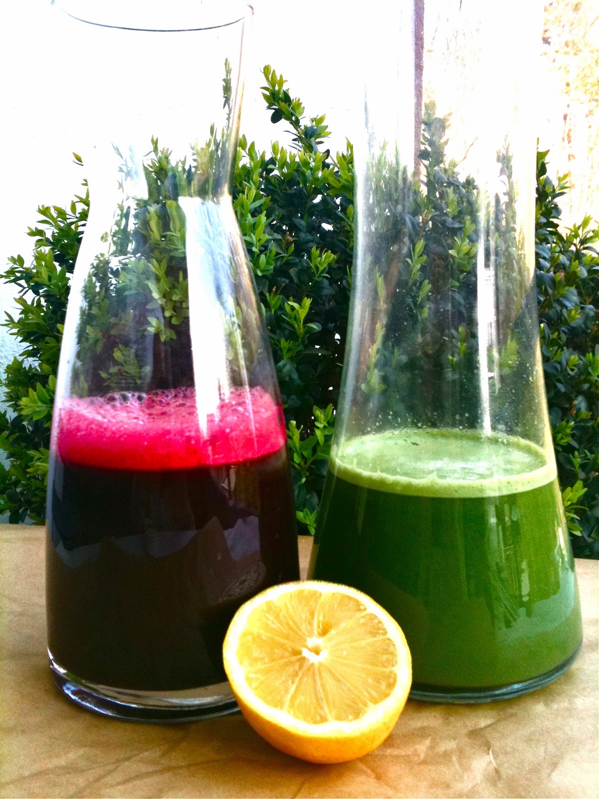 Two Amazing Detox Juices