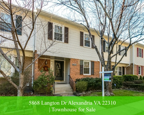 Townhomes for Sale in Alexandria VA - You’ll love the charm and style of this meticulously maintained townhouse for sale in Alexandria VA.