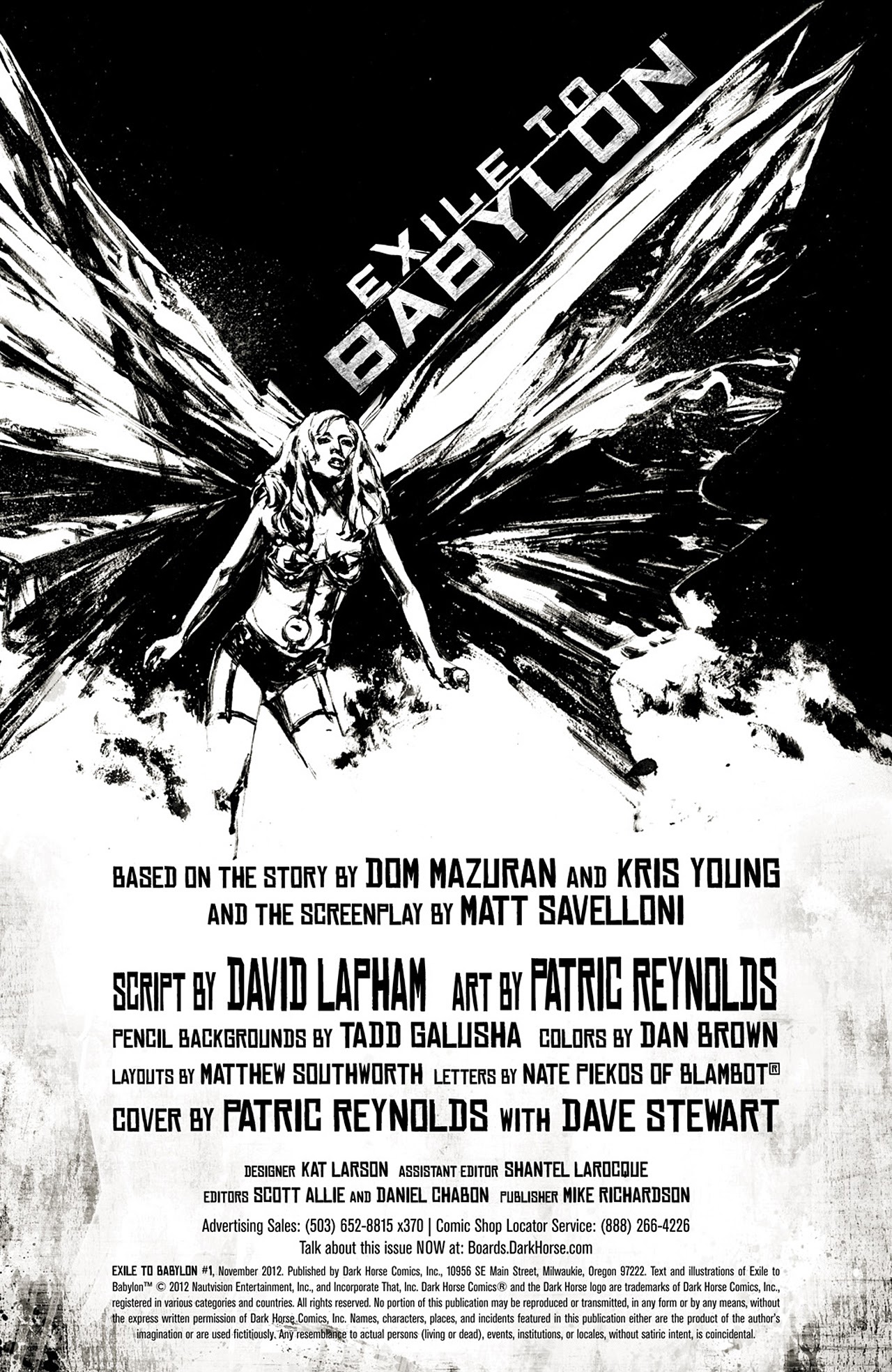 Read online Exile to Babylon comic -  Issue #1 - 2