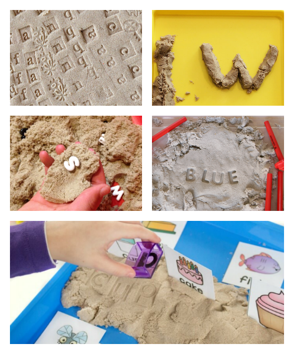 Kinetic Sand - 12 Different Ways to play with Kinetic Sand | you clever monkey