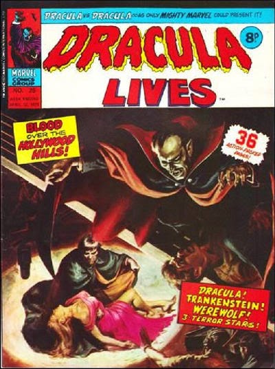 Marvel UK, Dracula Lives #25