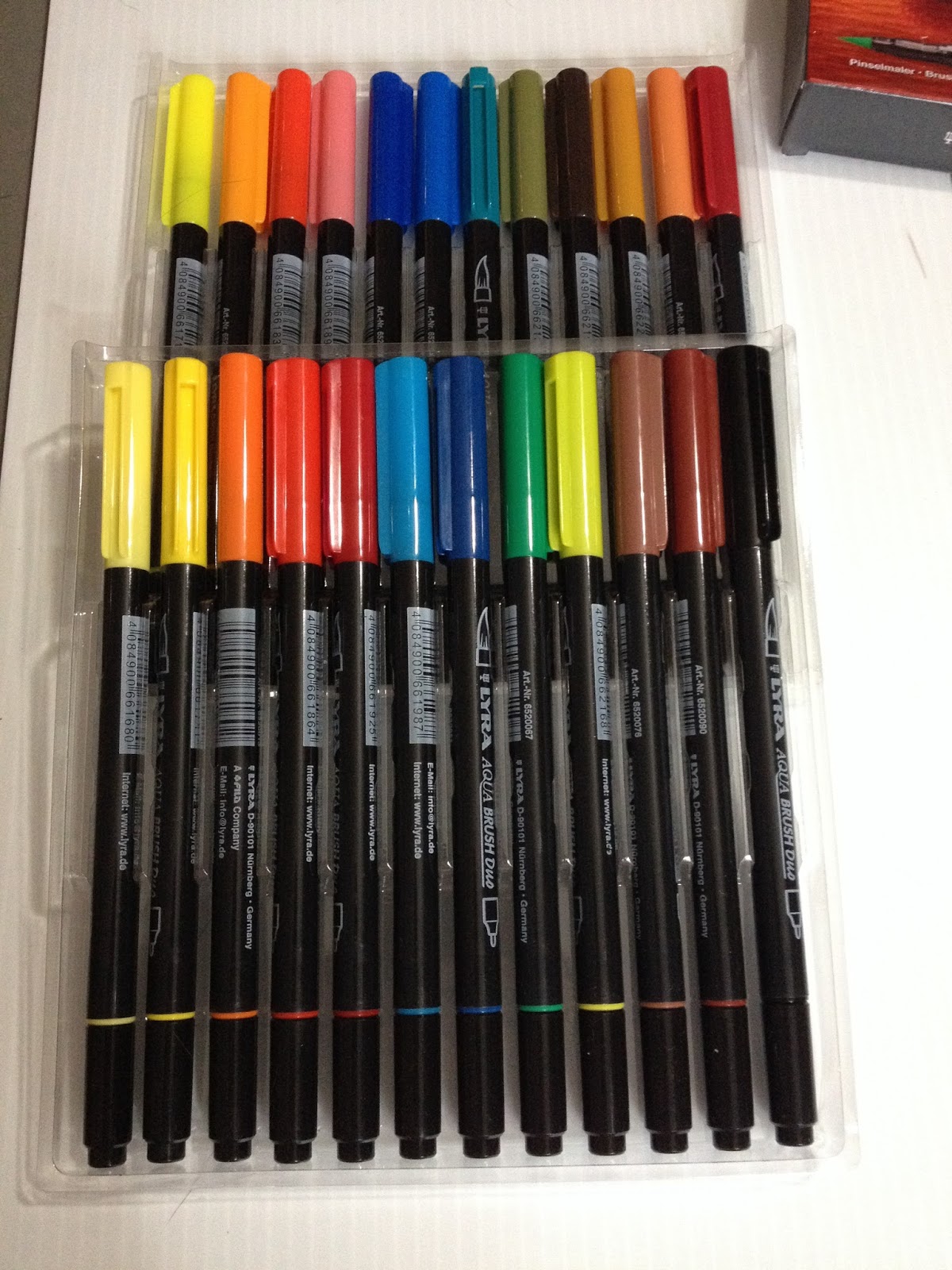 Lyra Aqua Brush Duo 6-Pen Sets – Kings Stationers Artist Supplies