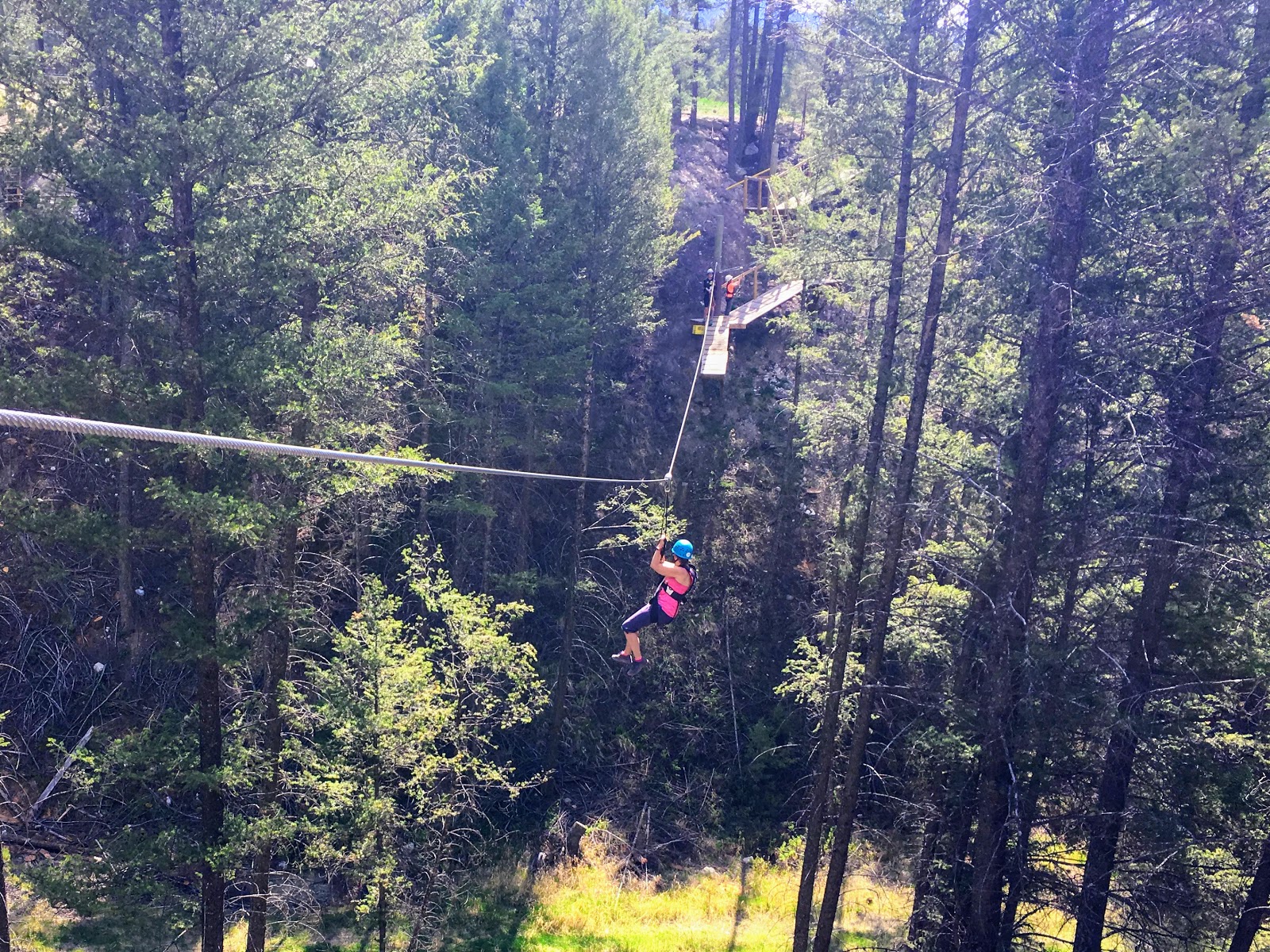 Family Adventures in the Canadian Rockies Valley Zipline Adventures Tour, Radium Hot Springs