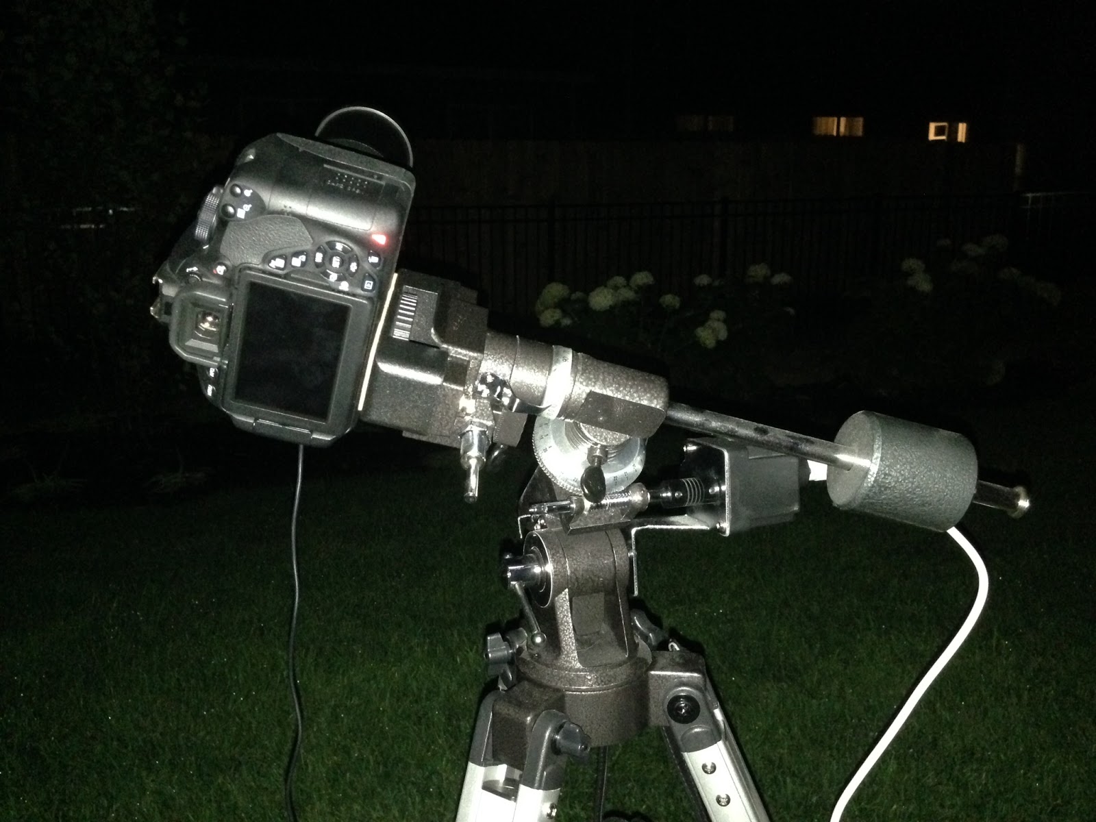 Canon T5i on Orion EQ-1M