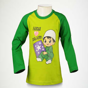Kaos Anak Islami Aku Cinta Islam Shibakids - Putera