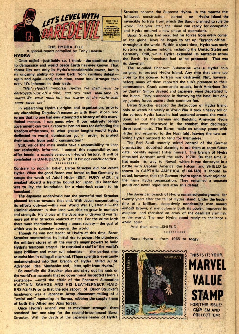 Read online Daredevil (1964) comic -  Issue #120 - 13