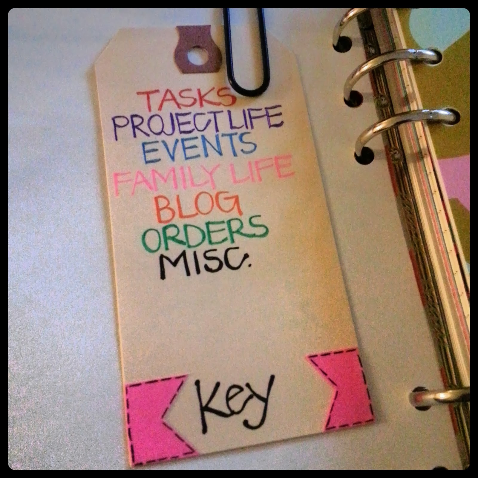 A Crafty Island Girl: Filofax: Inside My A5 Original
