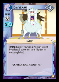 My Little Pony Oh YEAH! Equestrian Odysseys CCG Card