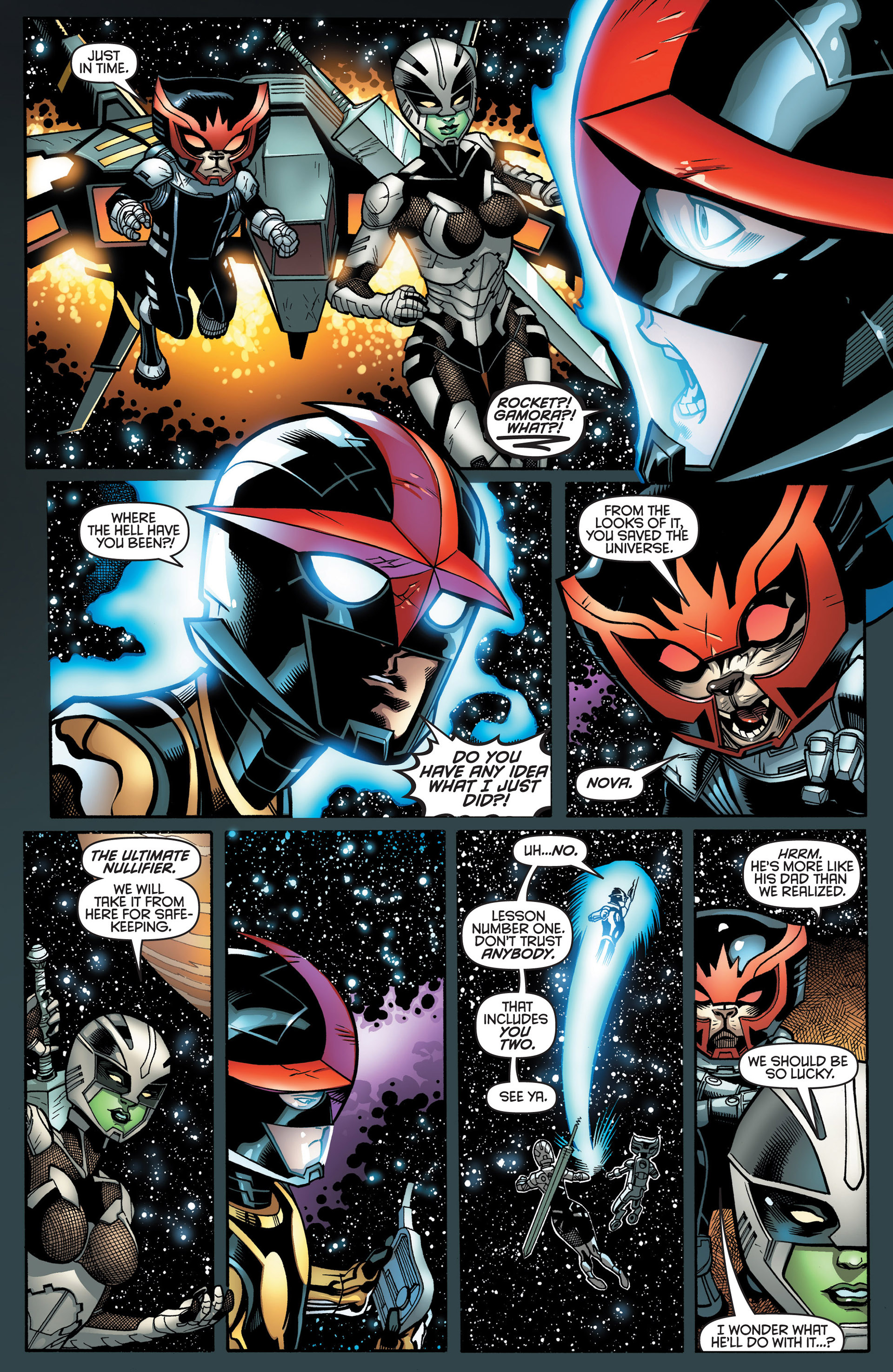 Read online Nova (2013) comic -  Issue #5 - 16
