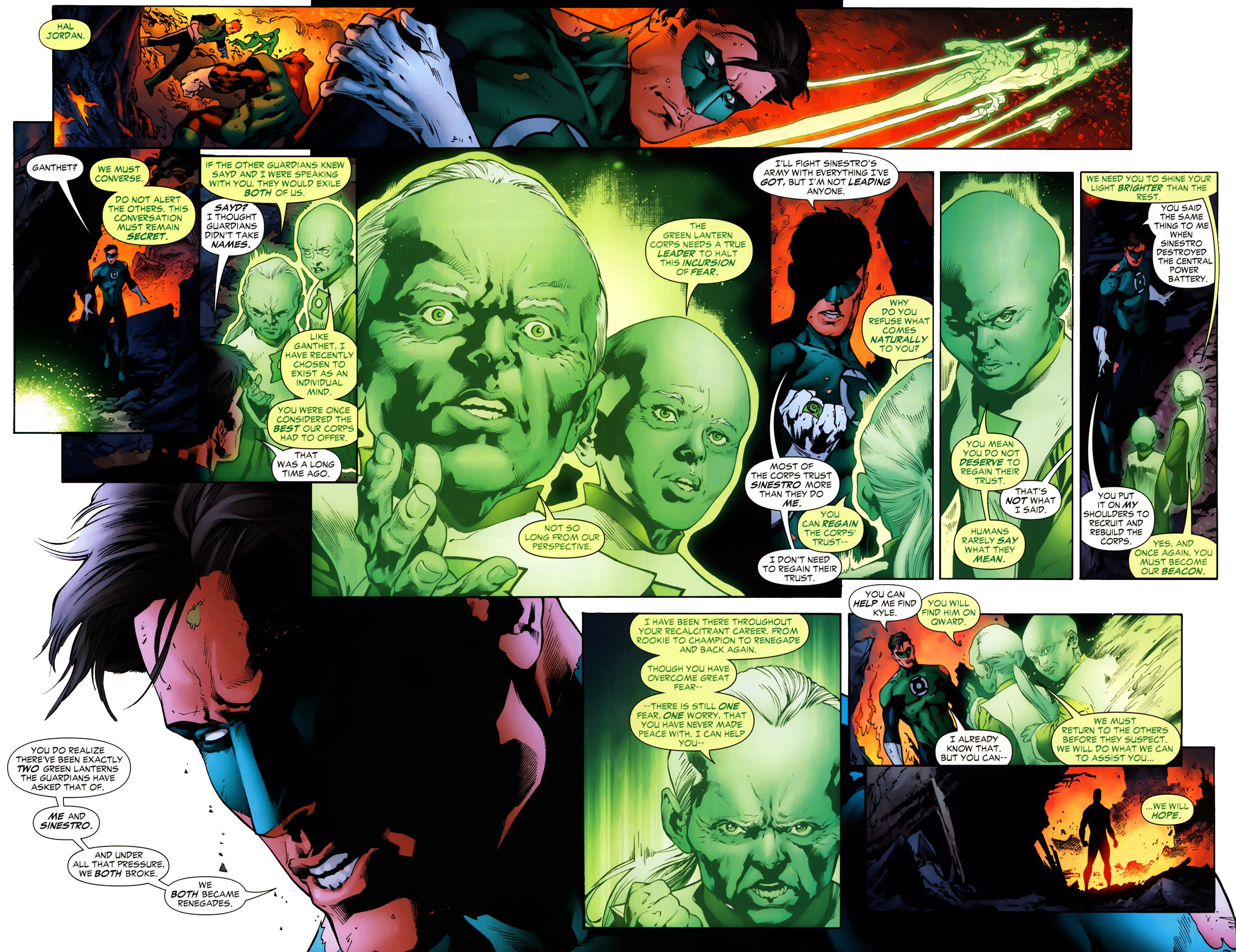 Green Lantern (2005) issue 21 - Page 12