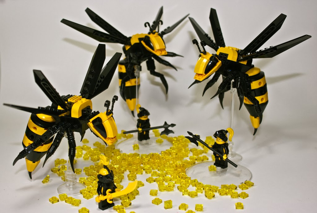 Galileo Feynman The "Lego Insect Collection" by Seircon and Coral