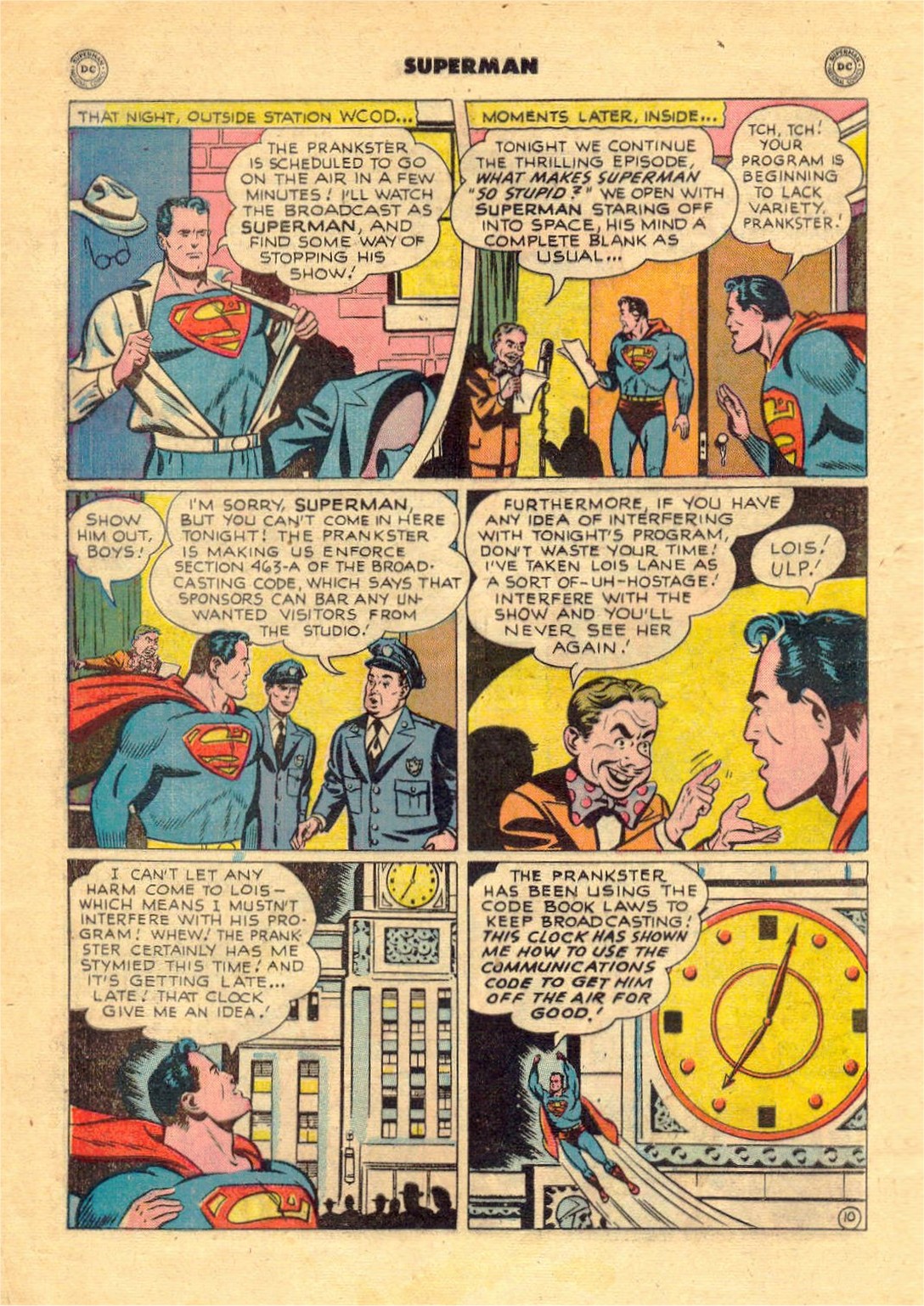 Read online Superman (1939) comic -  Issue #61 - 12