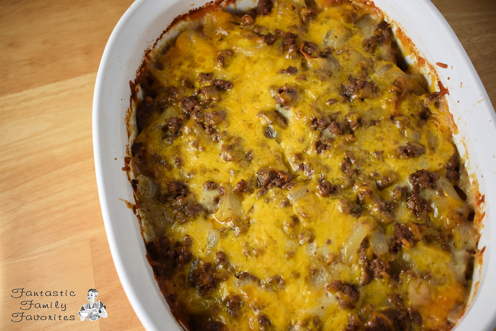 Fantastic Family Favorites Ground Beef Scalloped Potatoes