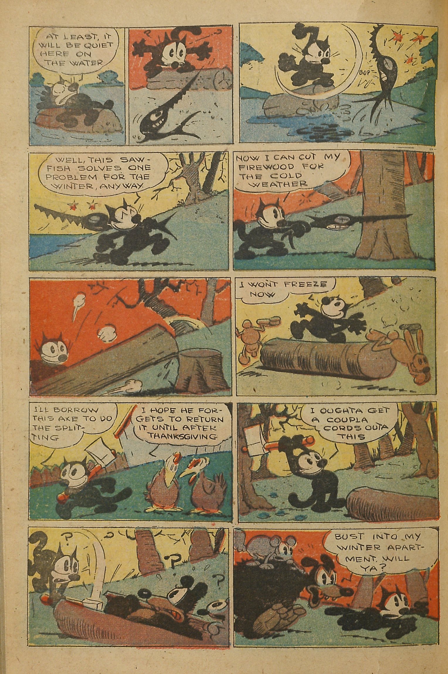 Read online Felix the Cat (1951) comic -  Issue #37 - 93
