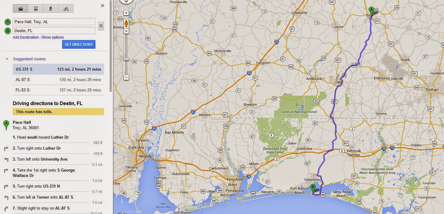 Boming' journey One Day in Destin