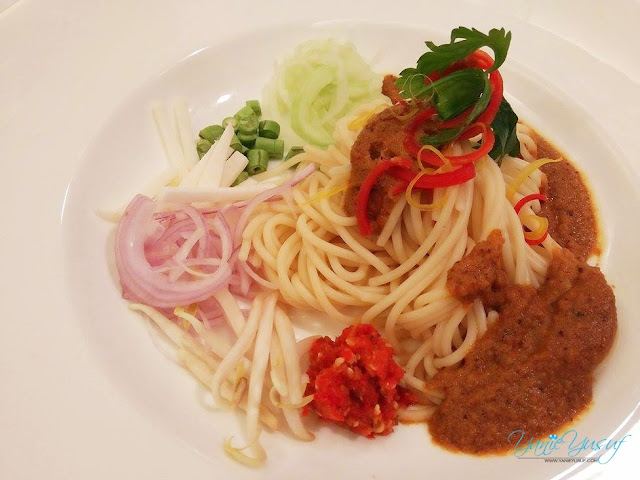 LAKSA JOHOR HOTEL SERI PACIFIC, KUALA LUMPUR, JABATAN PERLANCONGAN NEGERI JOHOR, MASAKAN WARISAN JOHOR, SELATAN MALAYSIA, MASAKAN ASLI
