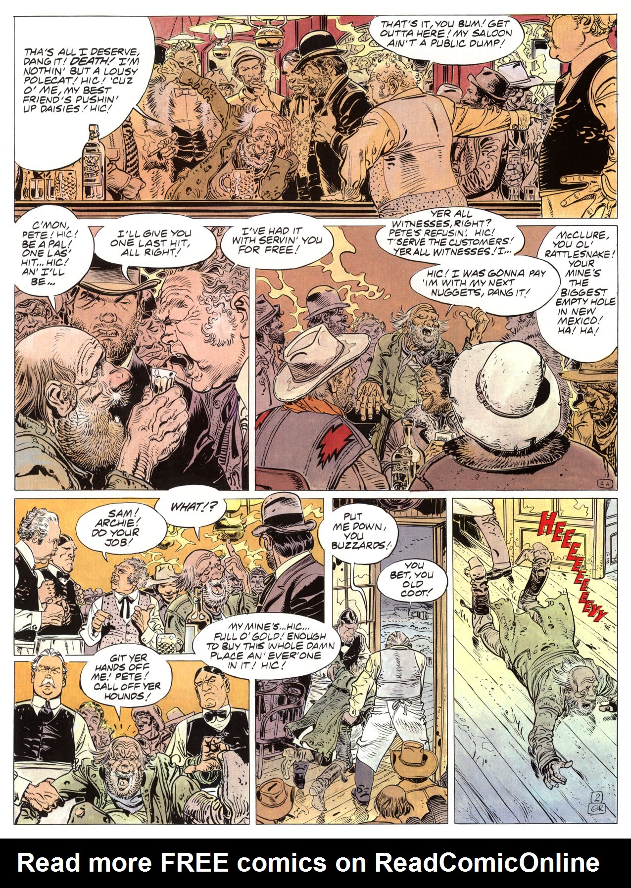 Read online Epic Graphic Novel: Blueberry comic -  Issue #4 - 8