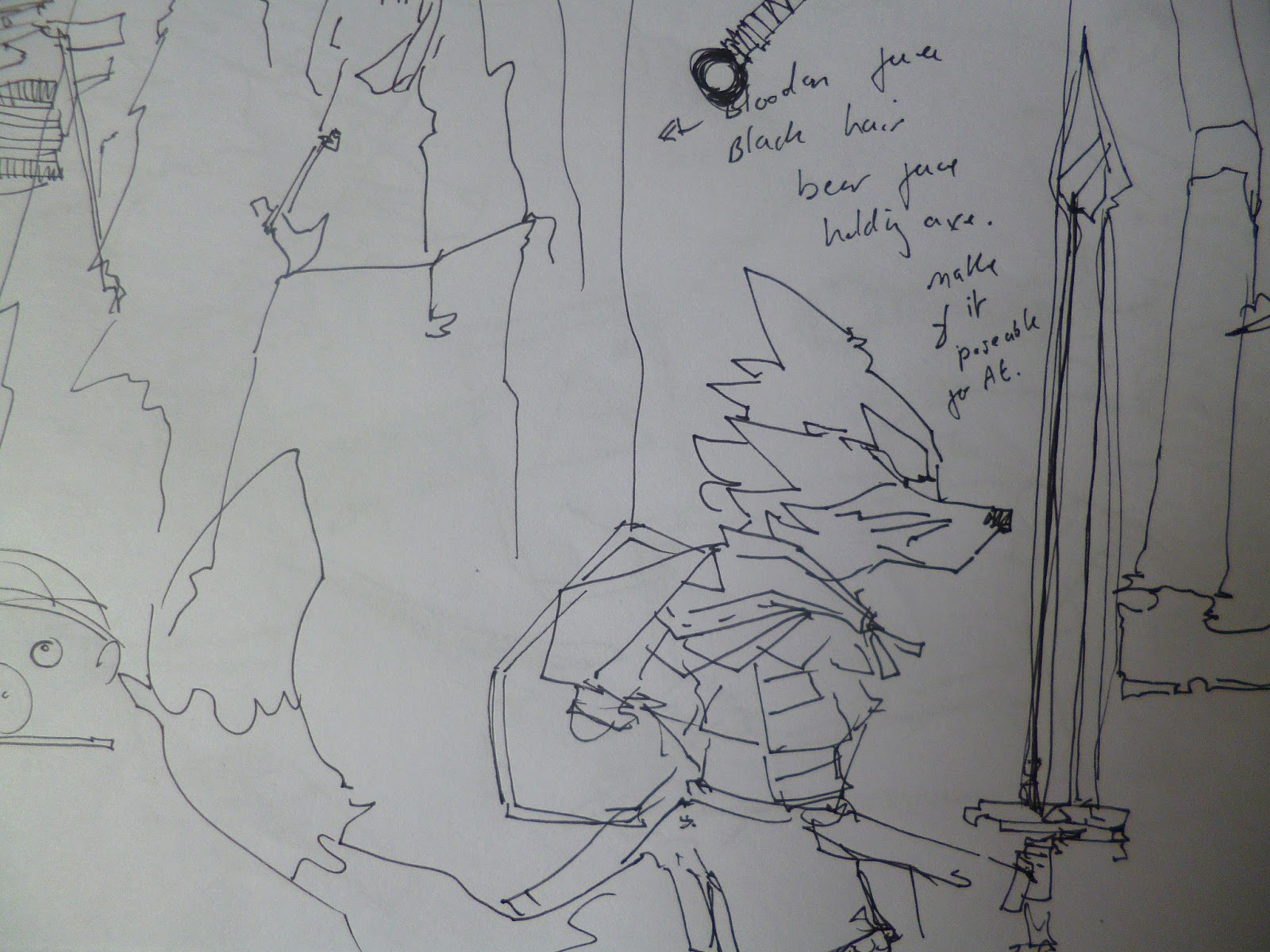 Marcus Bowler /// Sketches and Illustrations