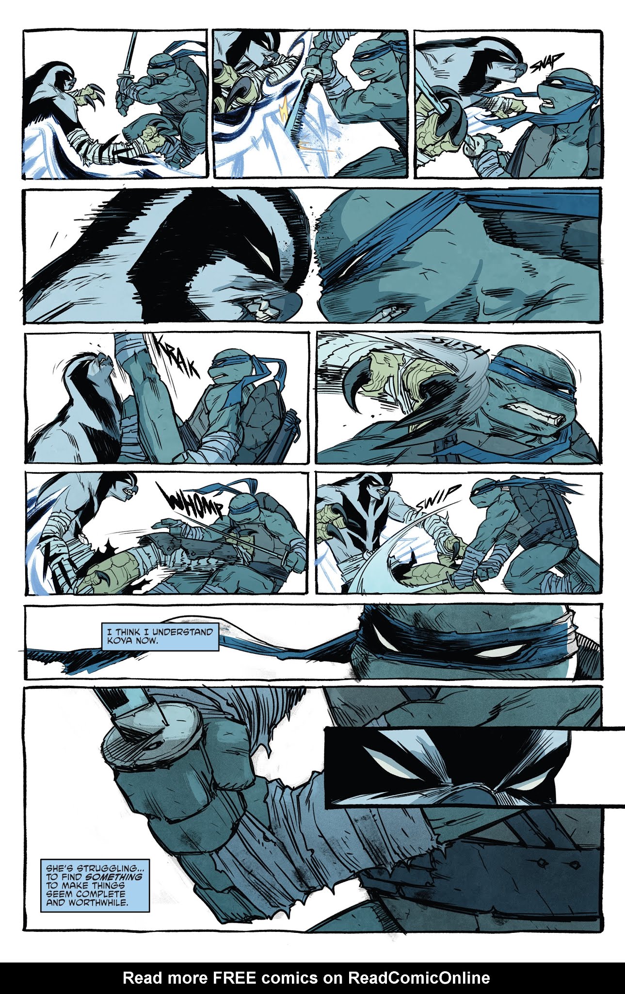 Read online Teenage Mutant Ninja Turtles: Macro-Series comic -  Issue #3 - 14