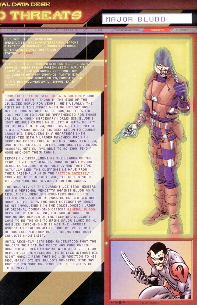 Read online G.I. Joe: Data Desk Handbook comic -  Issue #1 - 26
