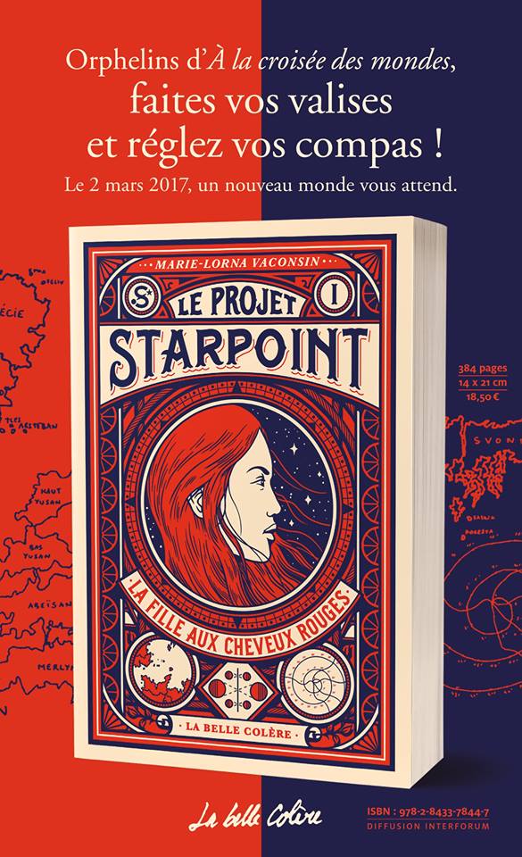 La Ronde des Livres Le Projet Starpoint T1. La fille aux cheveux rouges MarieLorna Vaconsin La Ronde des Livres Le Projet Starpoint T1. La fille aux cheveux rouges MarieLorna Vaconsin