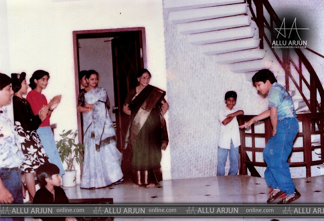 Allu Arjun Rare Childhood Photos | MyTopGallery-Latest Bollywood