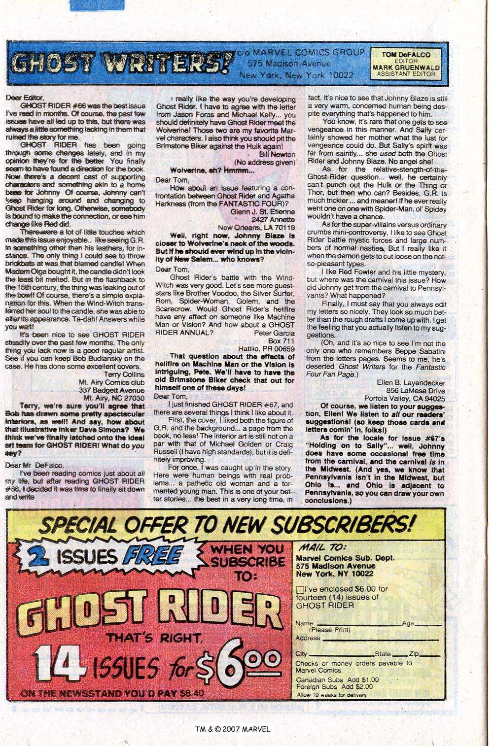 Ghost Rider (1973) Issue #70 #70 - English 24