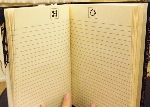 Handmade Portal journal by Caught in a Bind