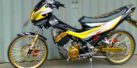 Modifikasi Suzuki Satria FU