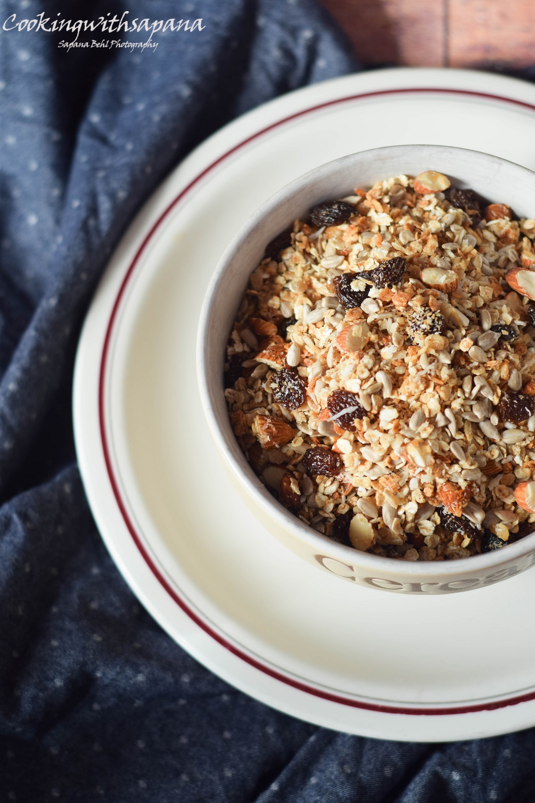 Sunflower Seeds Muesli Cooking With Sapana