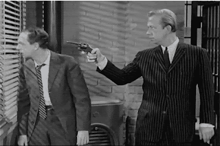 Don Knotts as Barney Fife.