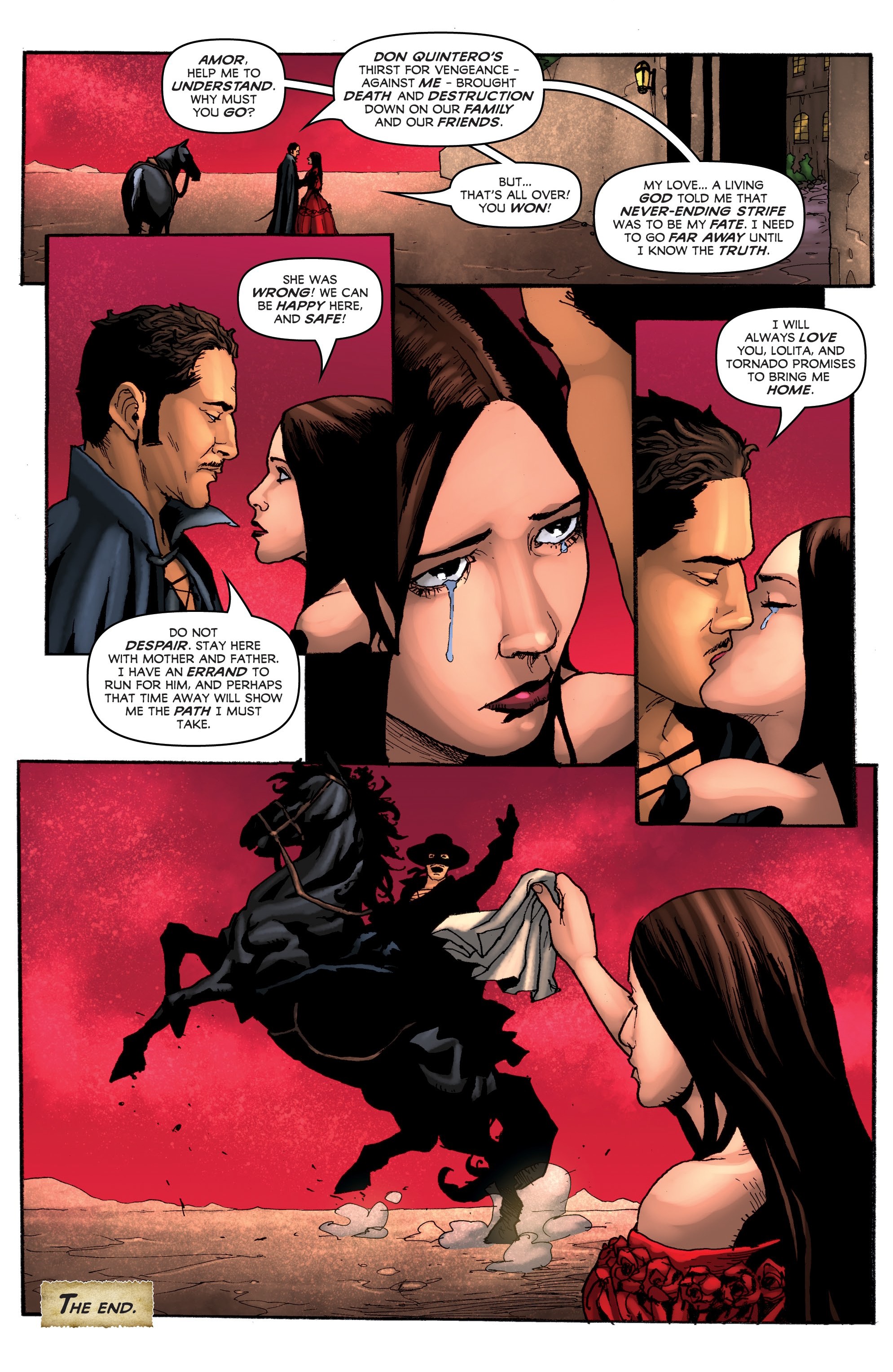 Read online Zorro: Swords of Hell comic -  Issue #4 - 22