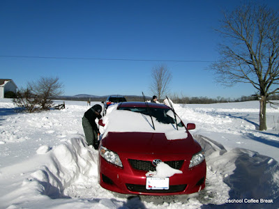 A Snow Day PhotoJournal on Homeschool Coffee Break @ kympossibleblog.blogspot.com