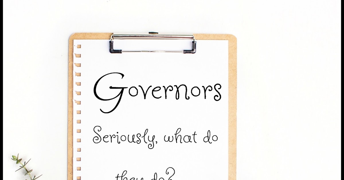School Governors. Seriously, what do they do?! The Parent Game