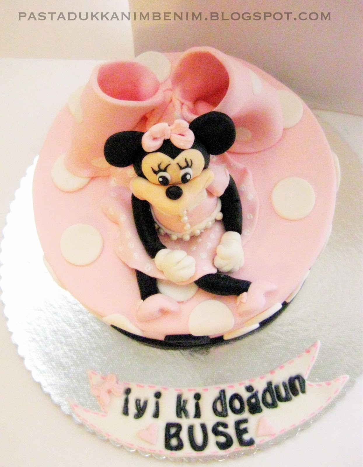 Pasta Dükkanım Minnie Mouse Pasta
