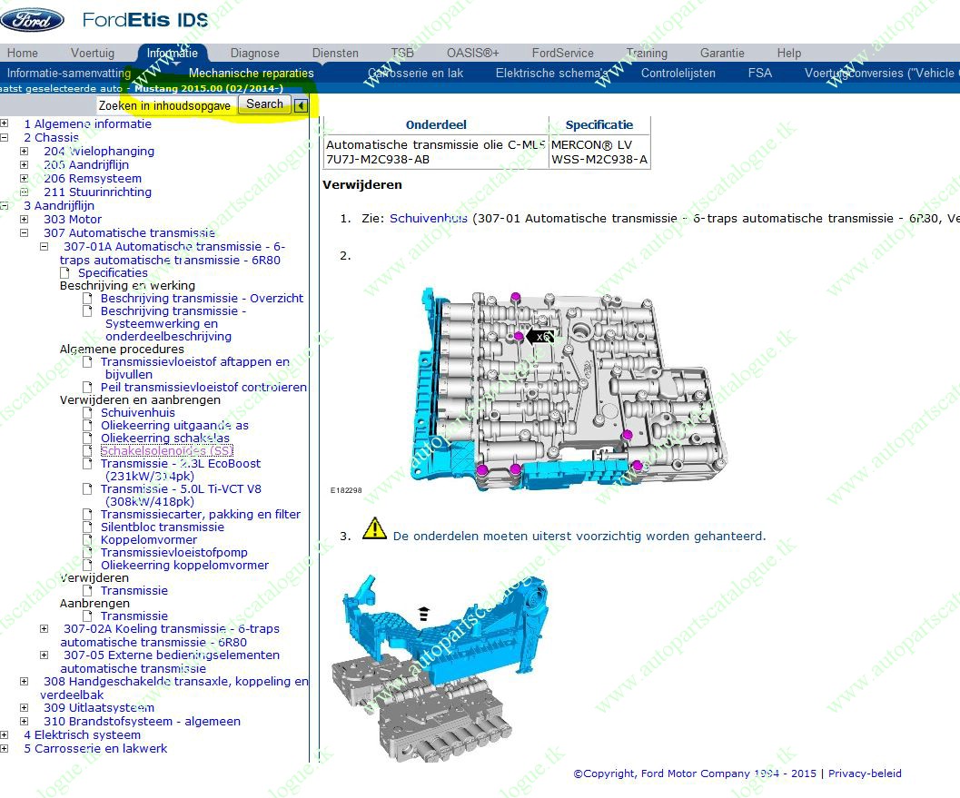 eTIS - Szkolenia techniczne. Serwisy niezalezne|Ford PL